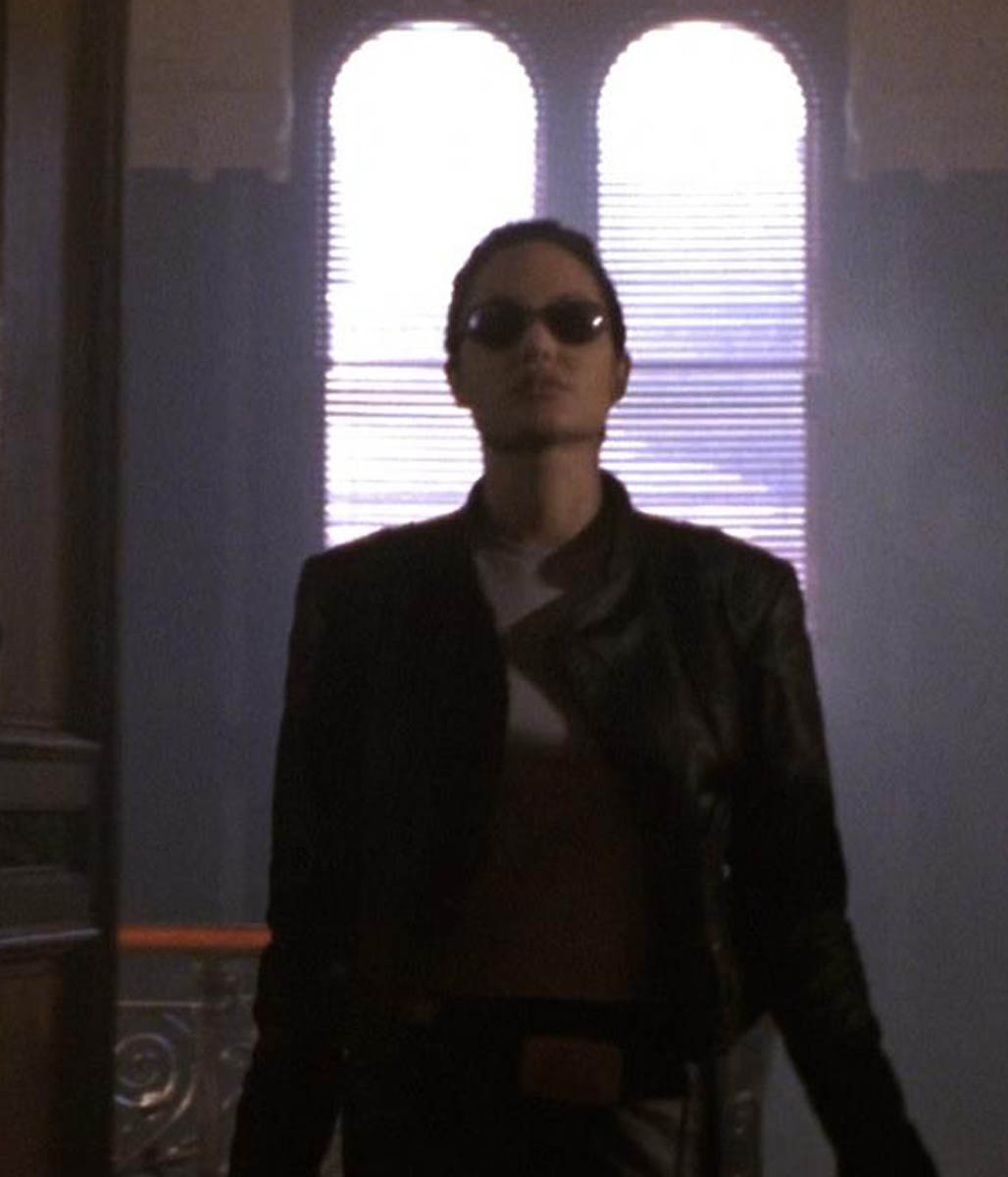 Angelina Jolie Lara Croft Tomb Raider Leather Jacket