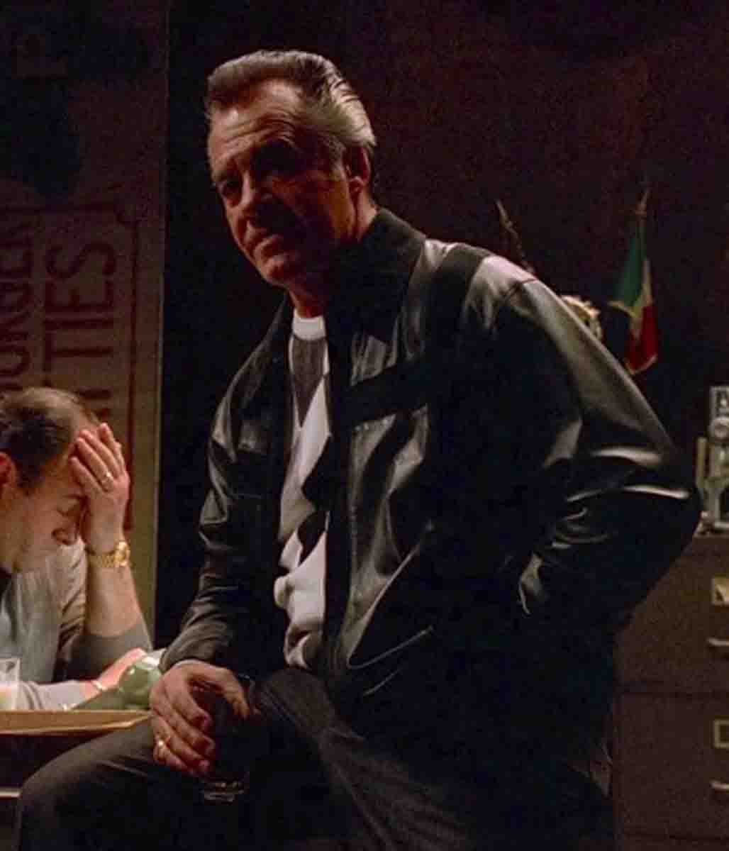 Tony Sirico The Sopranos Paulie Leather Jacket