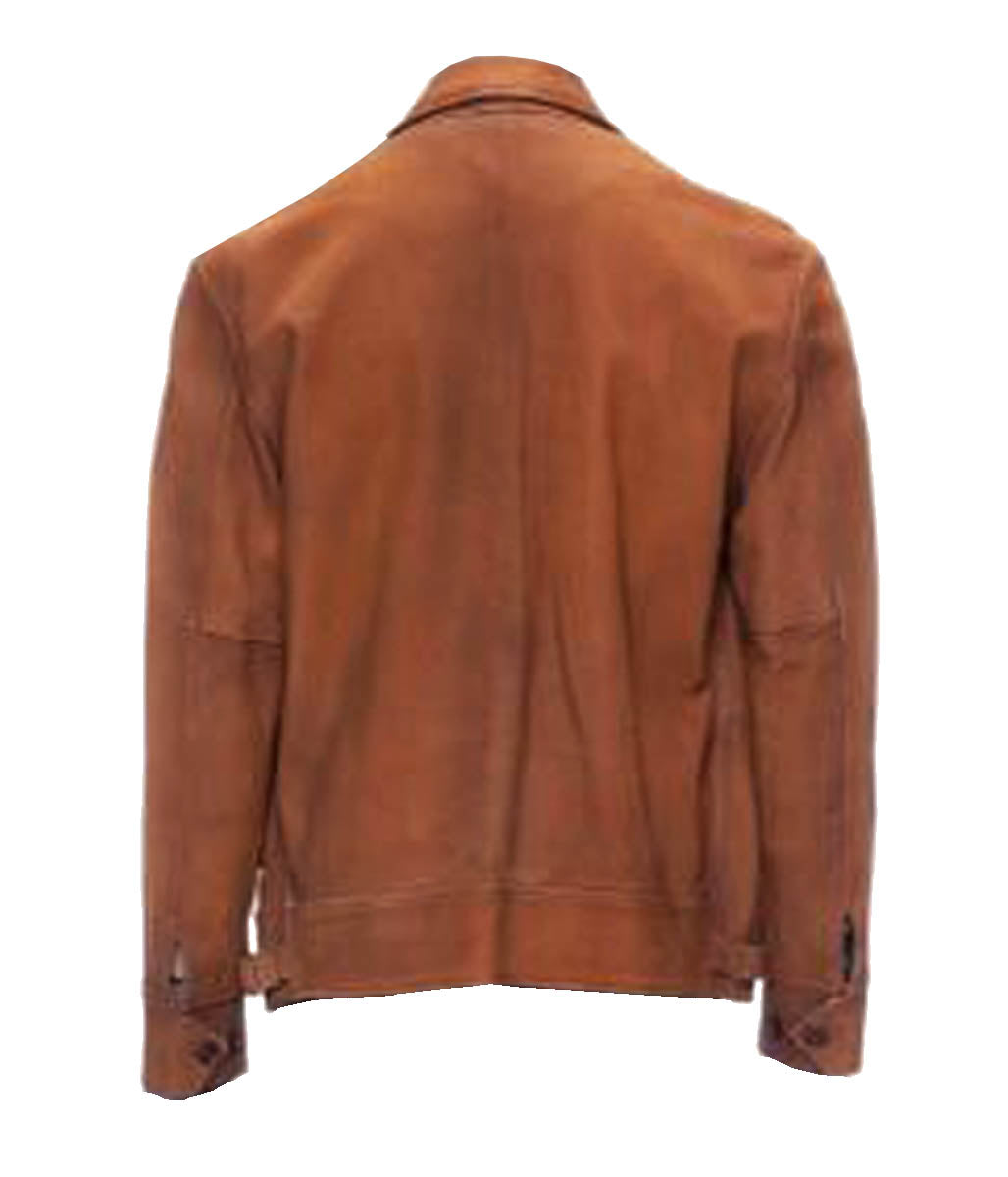 Age of Extinction Cade Yeager Transformers Mark Wahlberg Suede Jacket
