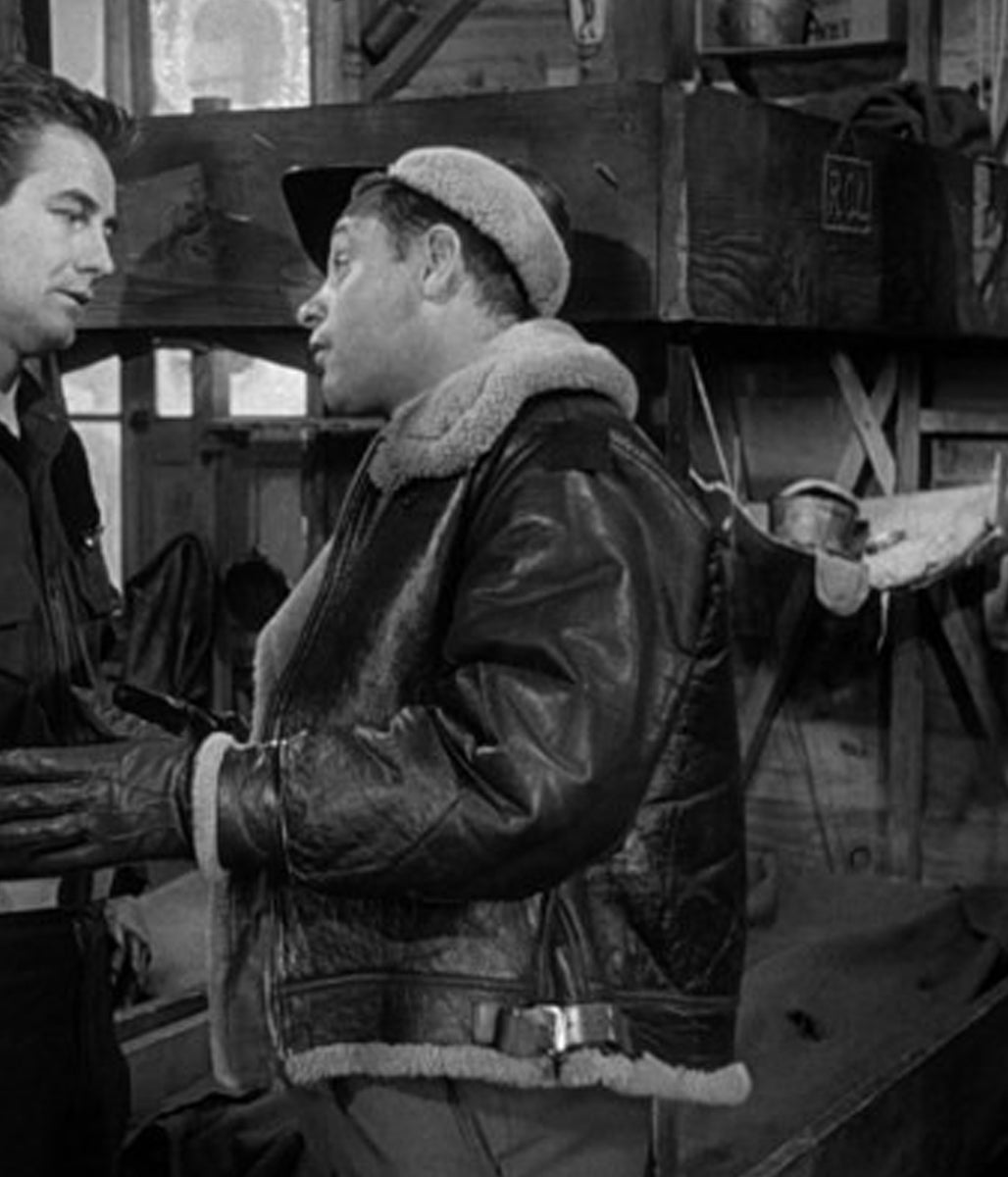 William Holden Flight Leather Jacket
