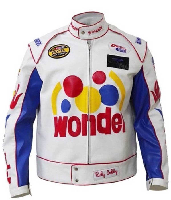 Wonder Bread Ricky Bobby Wonder Leather Jacket