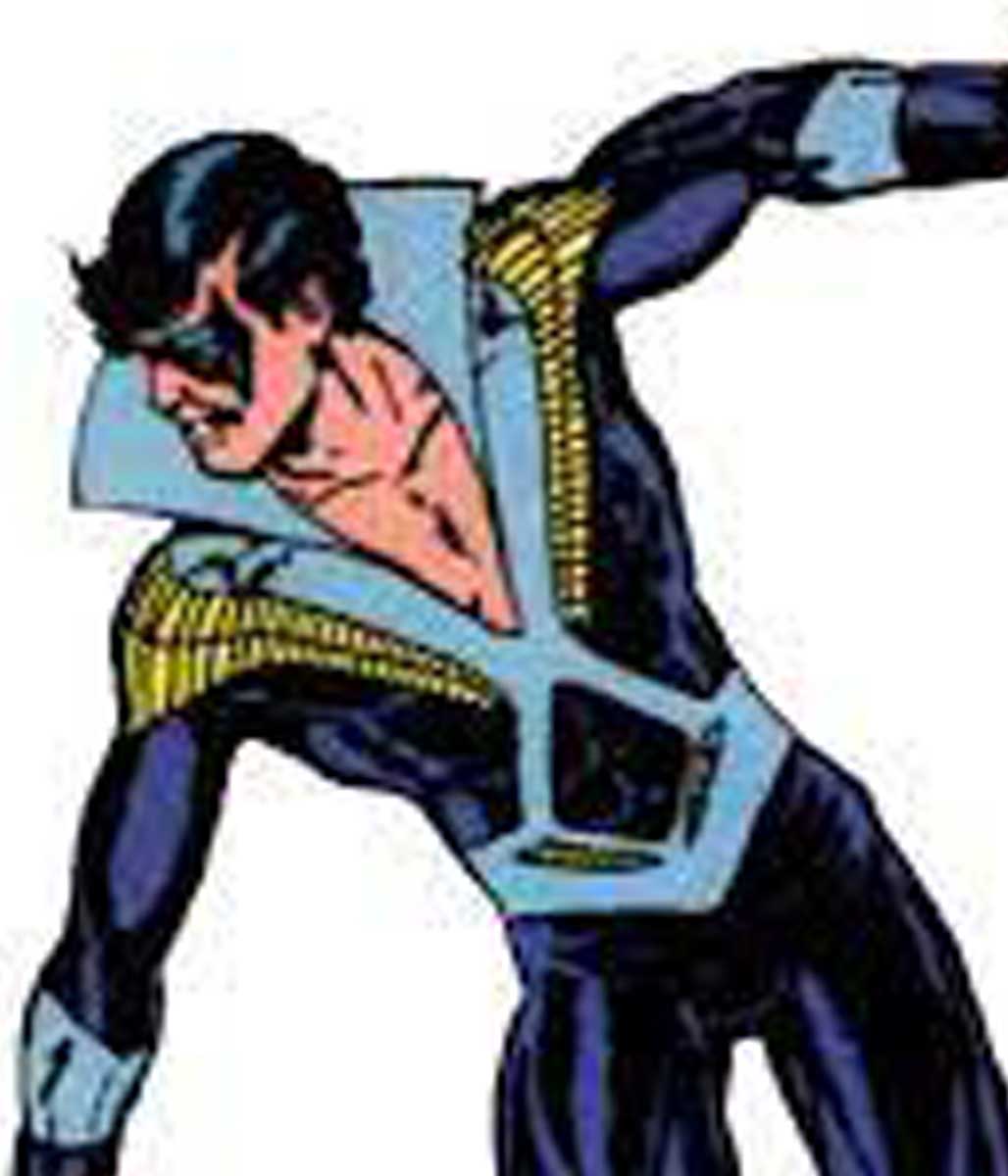 Batman 66 Nightwing Leather Jacket