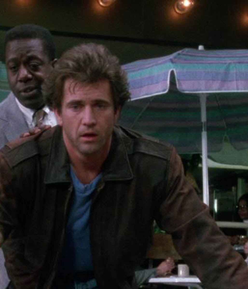 Bird on a Wire Rick Jarmin Mel Gibson Bomber Leather Jacket