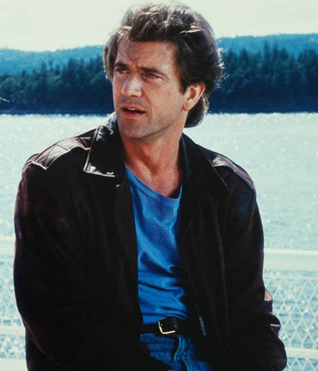 Bird on a Wire Rick Jarmin Mel Gibson Bomber Leather Jacket