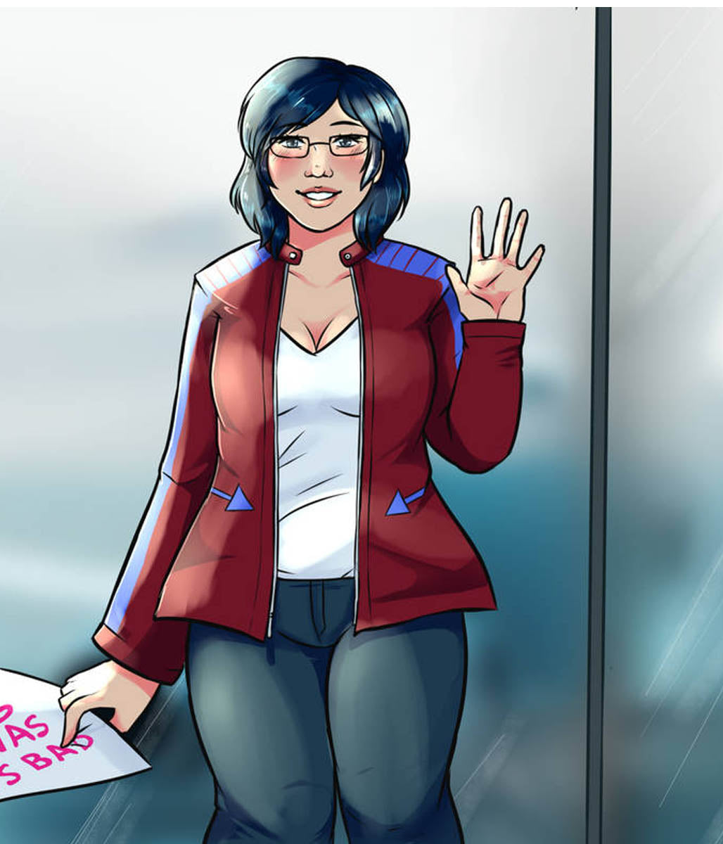 BoJack Horseman Diane Motorcycle Jacket