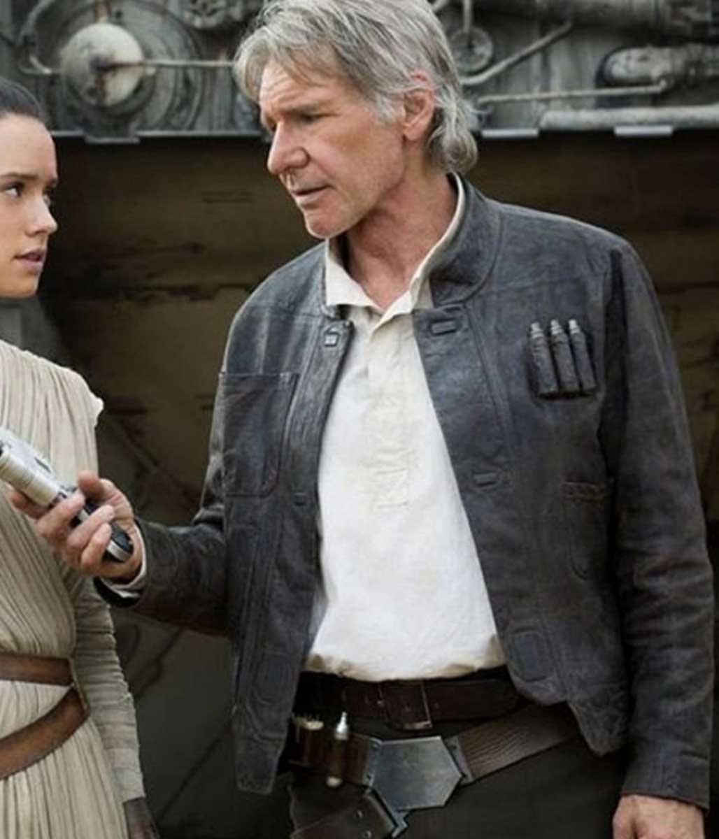 Harrison Ford Han Solo Leather Jacket