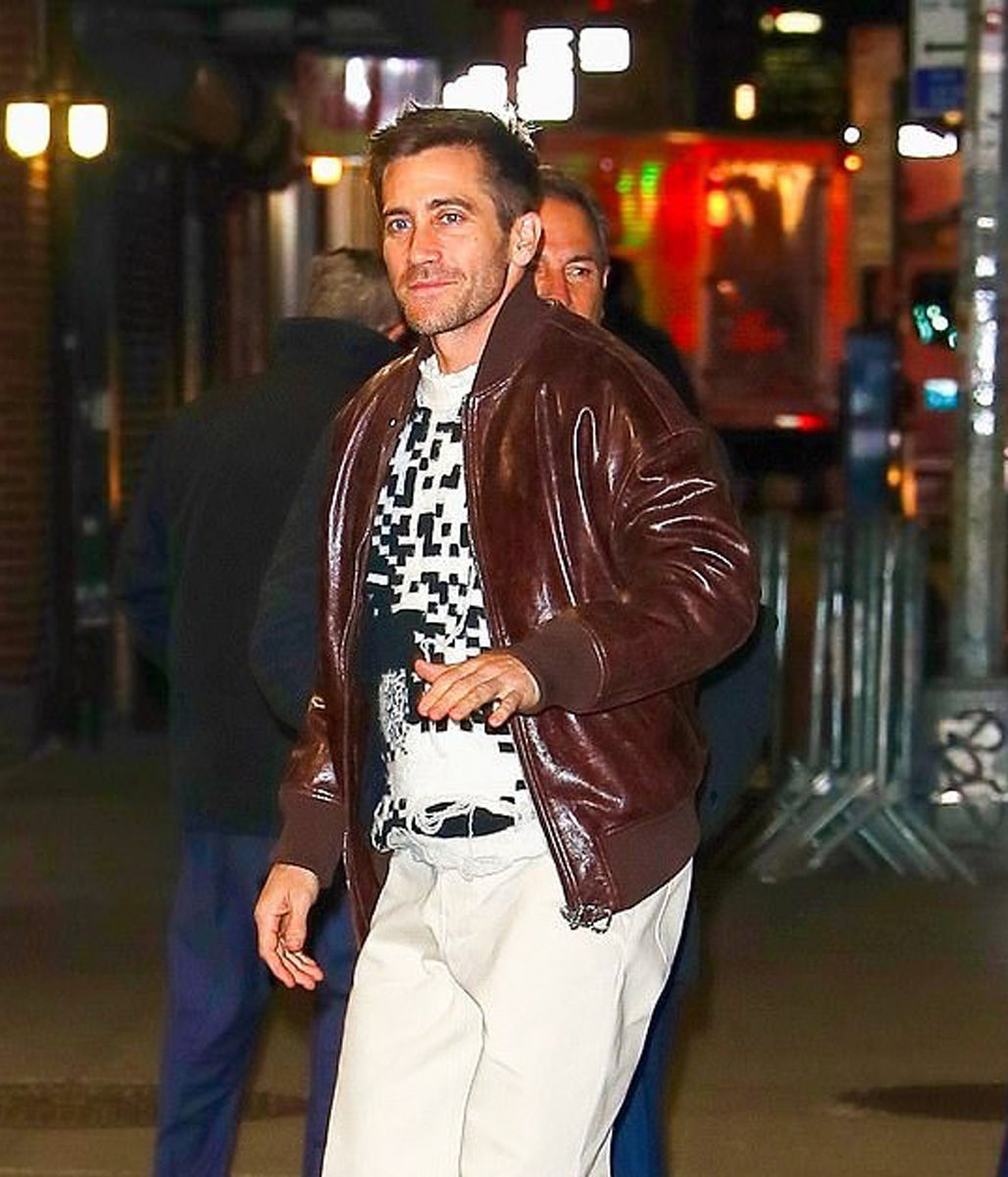 Roadhouse Inspired Jake Gyllenhaal Leather Jacket