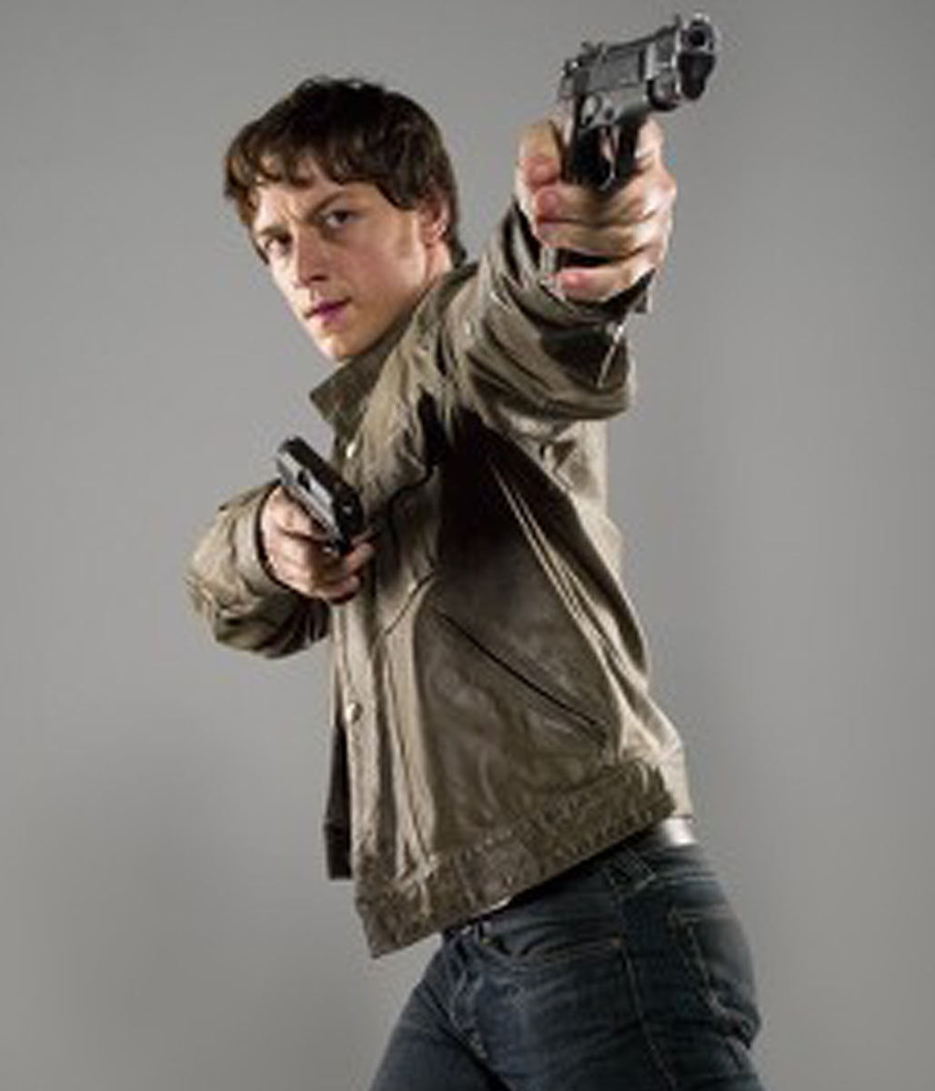 Wesley Gibson James McAvoy Wanted Leather Jacket
