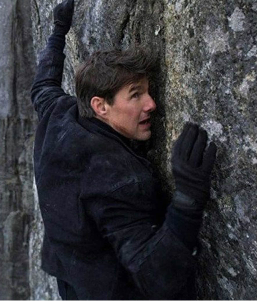 Ethan Hunt Tom Cruise Mission Impossible Fallout Suede Jacket