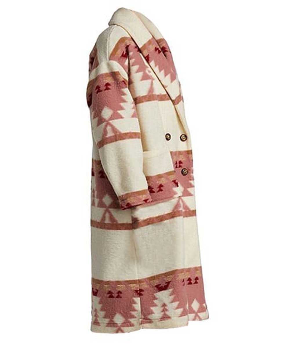 Yellowstone Beth Dutton Pink Coat