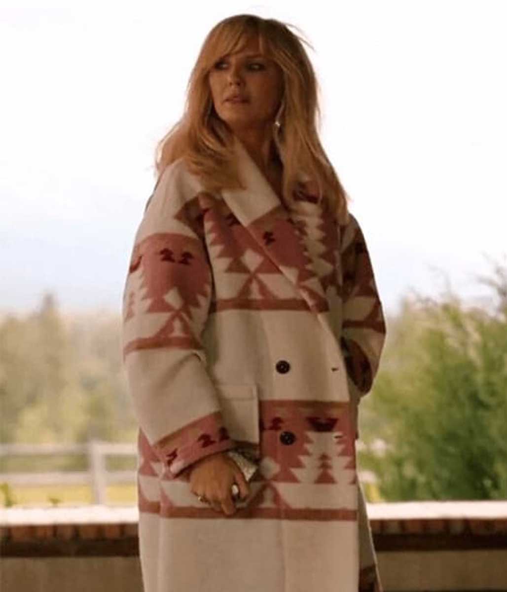 Yellowstone Beth Dutton Pink Coat