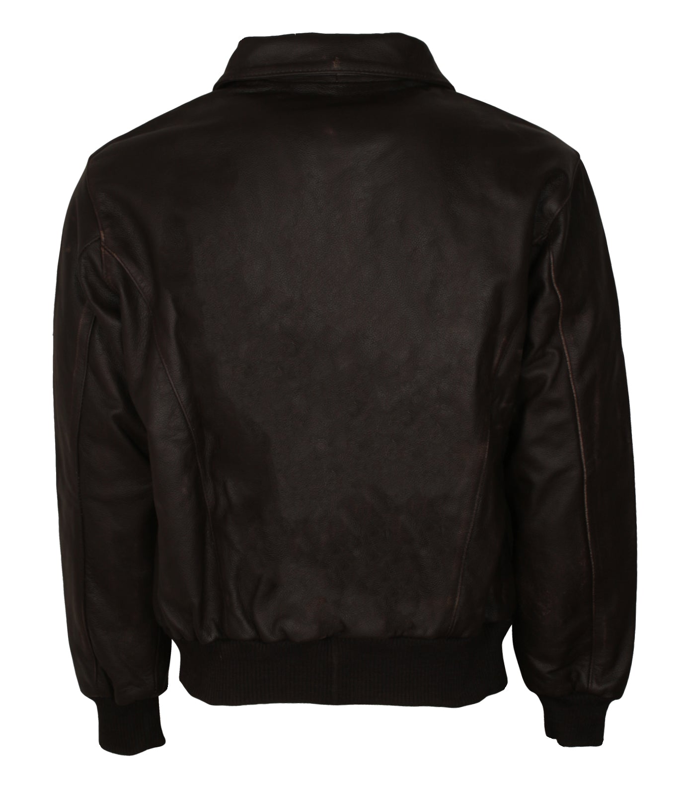 Designer Black Mens Biker Leather Flight Jacket - Men's Designer Aviator Jacket
