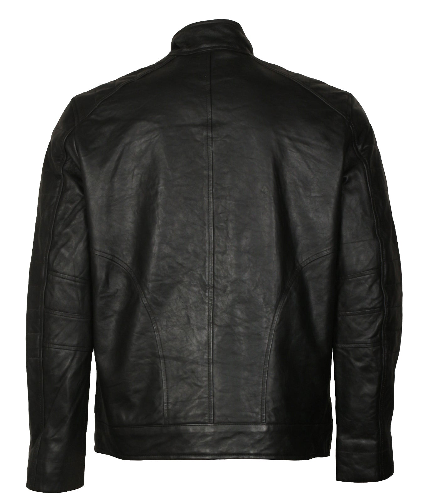Motorcyle Black Biker Mens Vintage Rider Leather Jacket