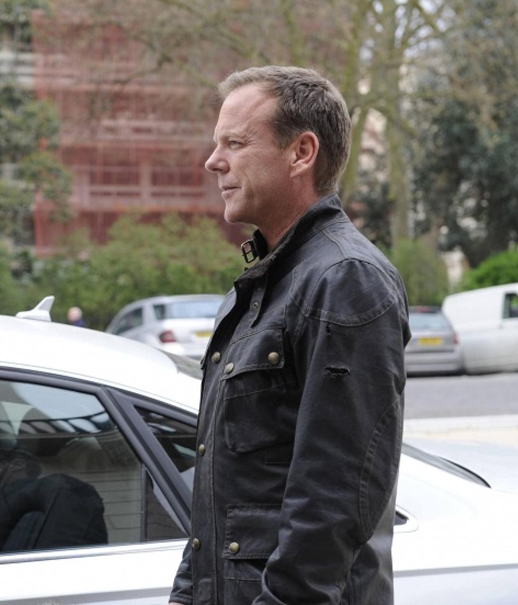 24 Kiefer Sutherland Jack Bauer Leather Jacket