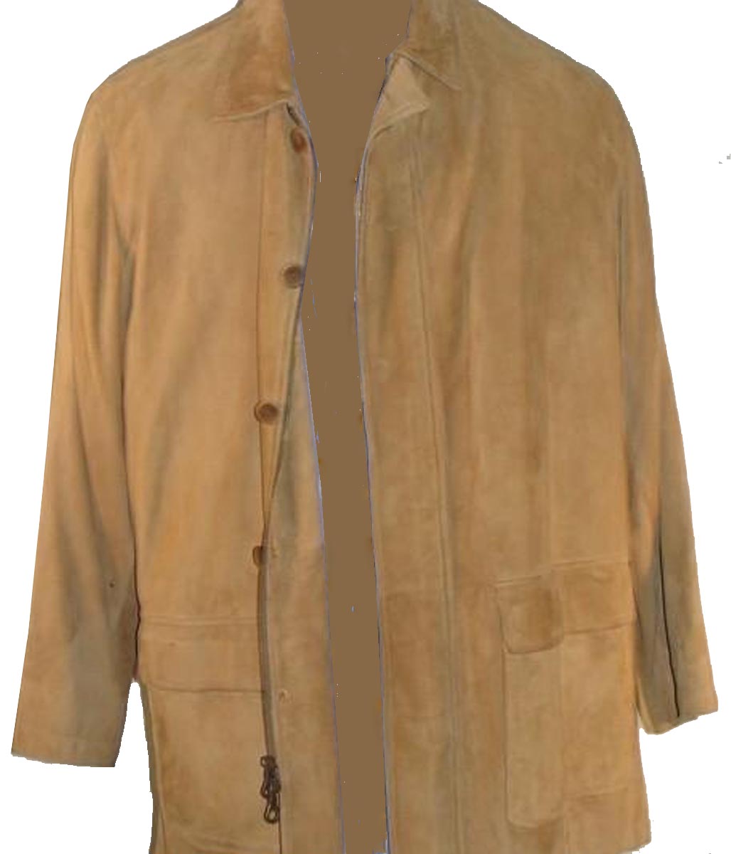 Tobin Bell 24 Peter Kingsley Suede Jacket