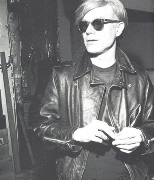 Andy Warhol Leather Jacket