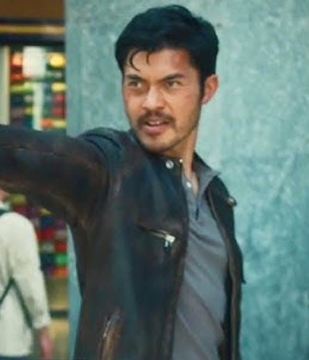 Henry Golding Assassin Club Morgan Leather Jacket