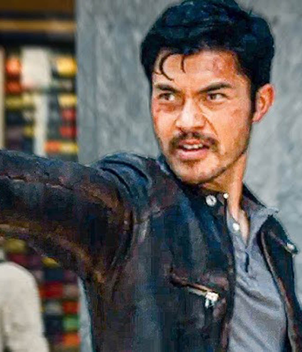 Henry Golding Assassin Club Morgan Leather Jacket