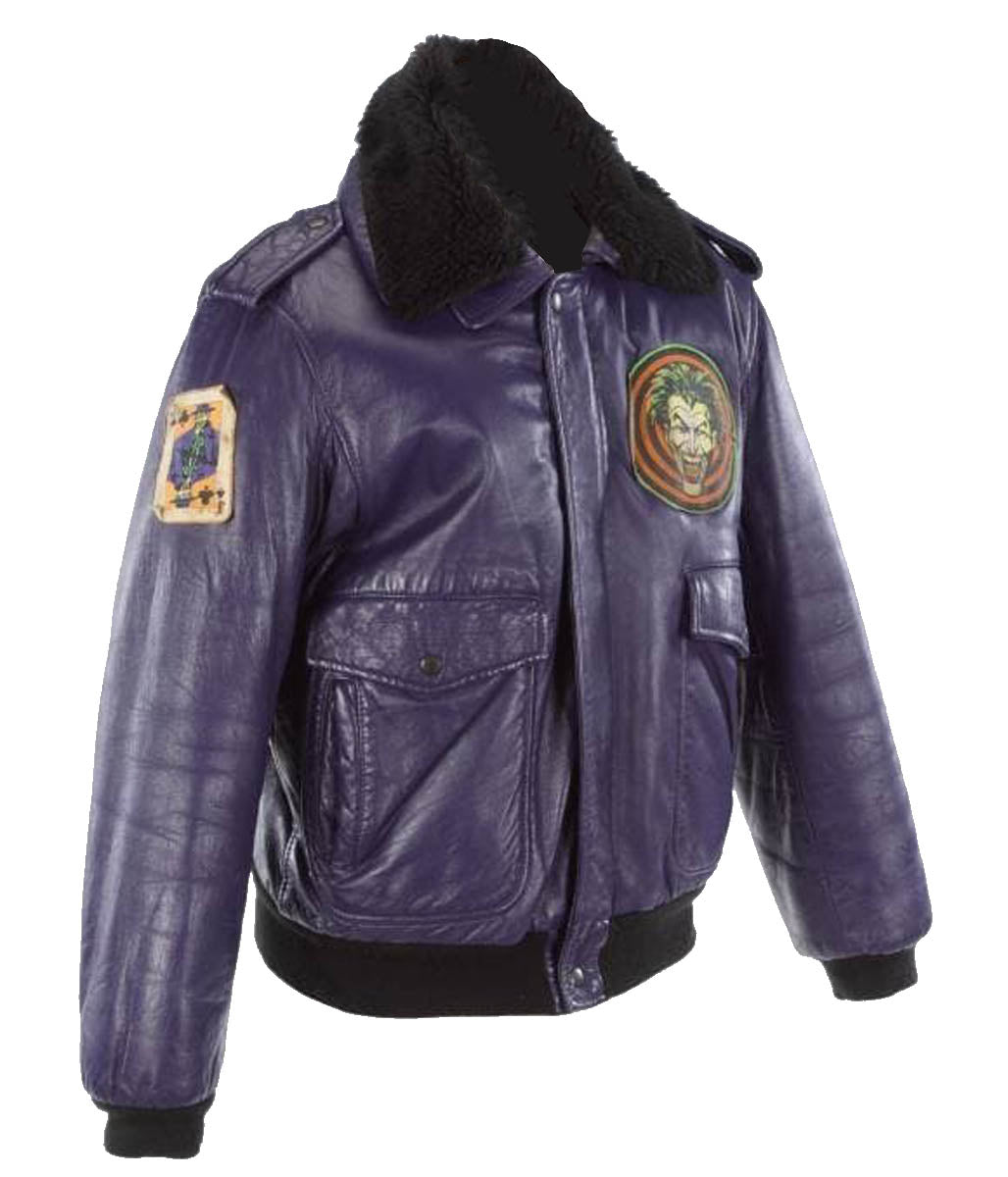 Bob The Goon Batman Joker Henchman Leather Jacket