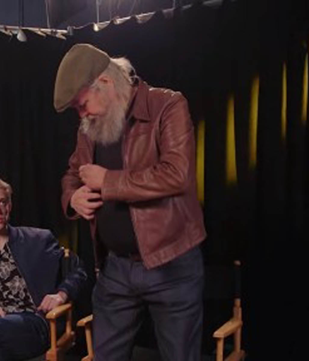 I Think You Should Leave with Tim Robinson Santa Claus Biff Wiff Leather Jacket