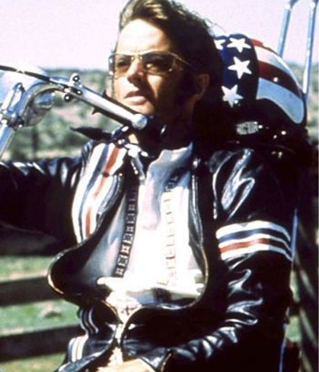 Easy Rider Captain America Leather Jacket – Jacketsvillage