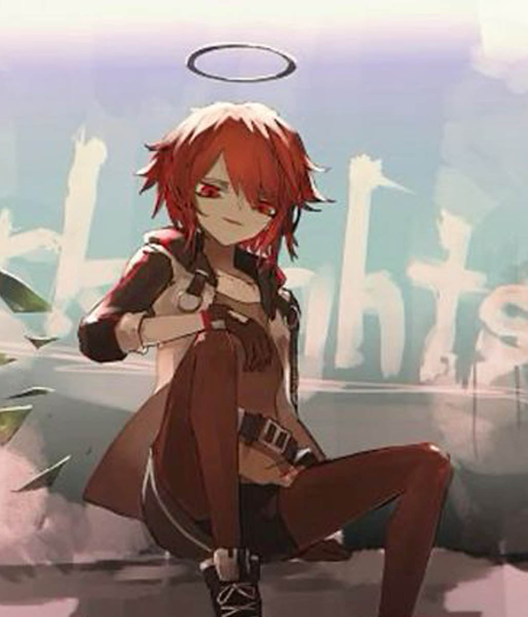 Cosplay Arknights Exusiai Jacket