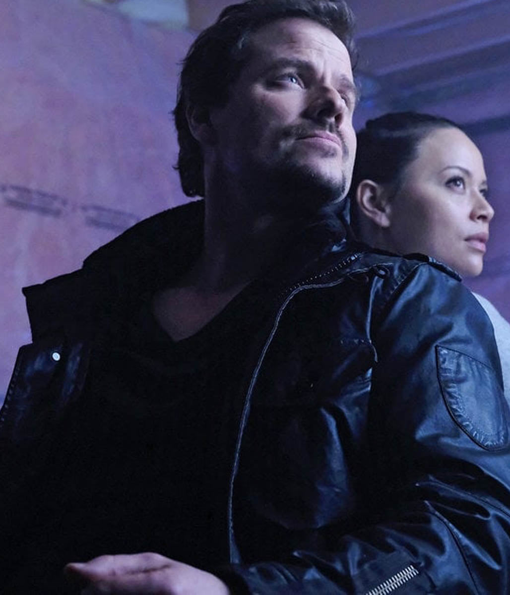 Anthony Lemke Dark Matter Leather Jacket