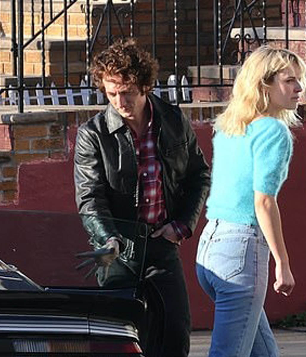 Jeremy Allen White Bruce Springsteen Biopic Leather Jacket