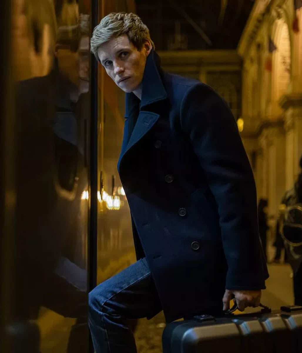 The Day of the Jackal The Jackal Eddie Redmayne Peacoat