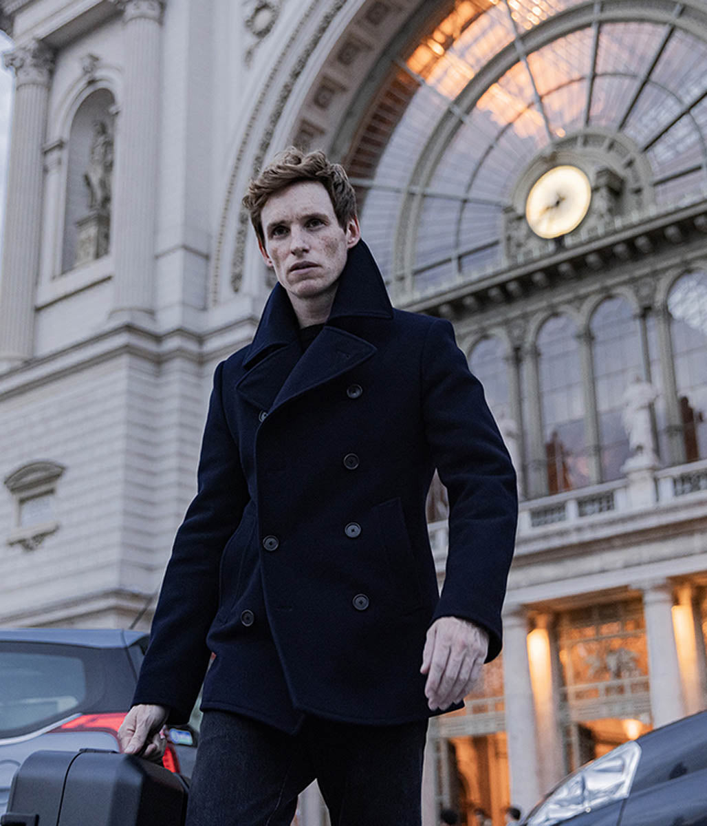 The Day of the Jackal The Jackal Eddie Redmayne Peacoat