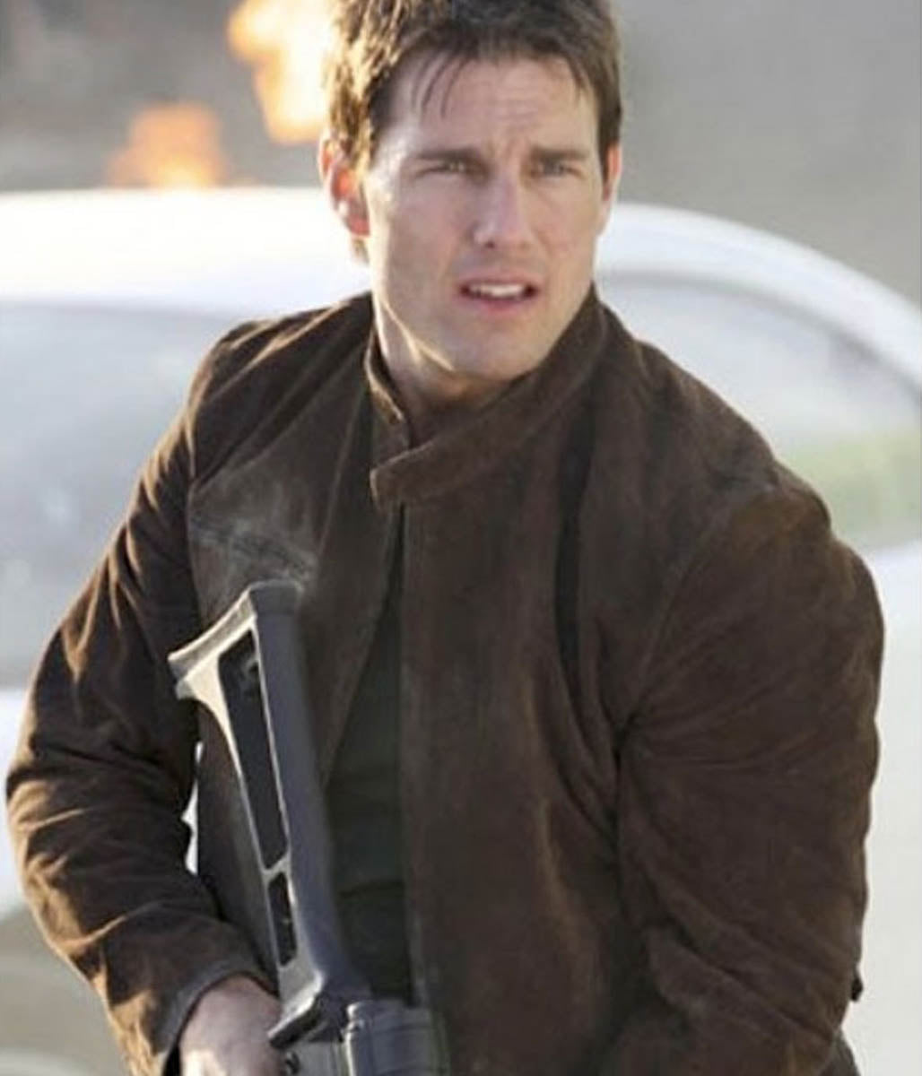 Ethan Hunt Tom Cruise Mission Impossible Suede Jacket