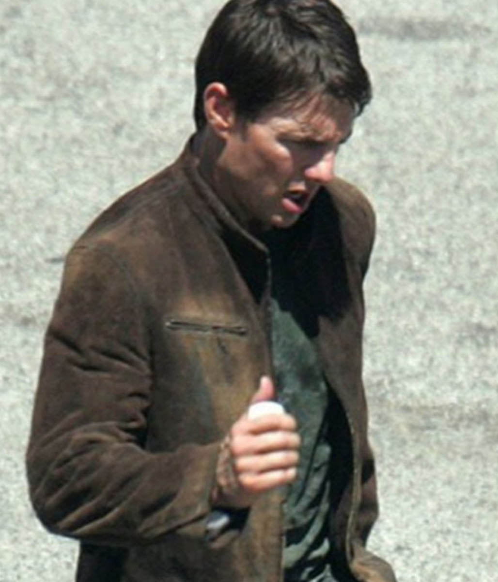 Ethan Hunt Tom Cruise Mission Impossible Suede Jacket