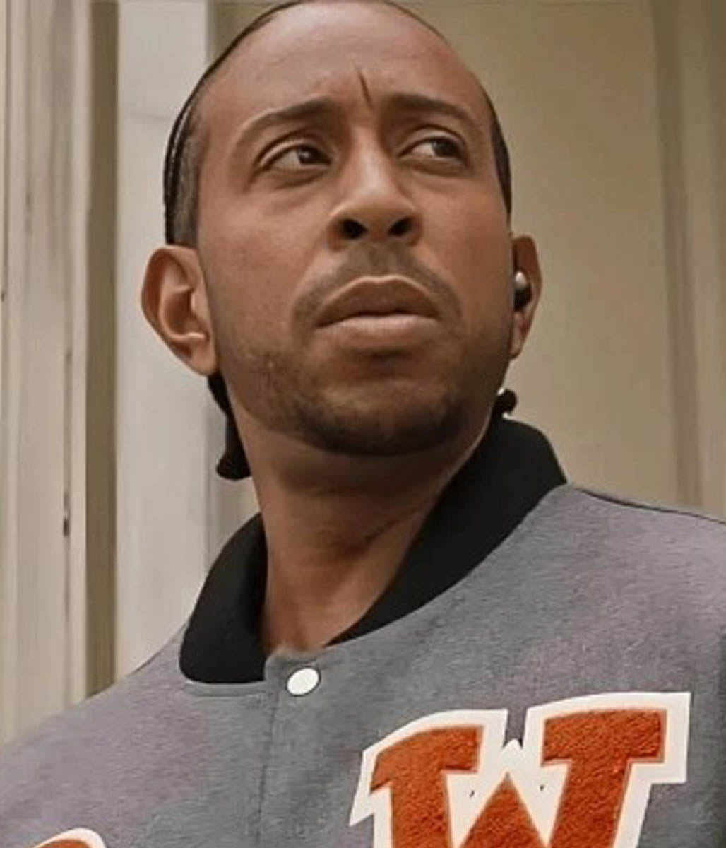 Tej Fast X Ludacris Varsity Jacket
Outfit Type: Letterman Jacket
Worn by: Ludacris as Tej
Film: Fast X
Outer Material: Wool
Color: Gray
Sleeves: Black Leather Sleeves
All Sizes Available
Free Worldwide shipping

Fast X takes the franchise's mix of high-octane action and tight crew dynamics to the next level, with set pieces that span the globe and where loyalty, talent along with fast thinking decide who wins.

Tej Parker is the team's clever mechanic and tech strategist, who uses his dry, creative wits to 