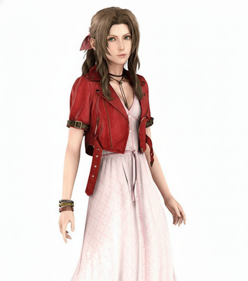 Final Fantasy 7 Remake Aerith Gainsborough Final Fantasy Aerith Jacket