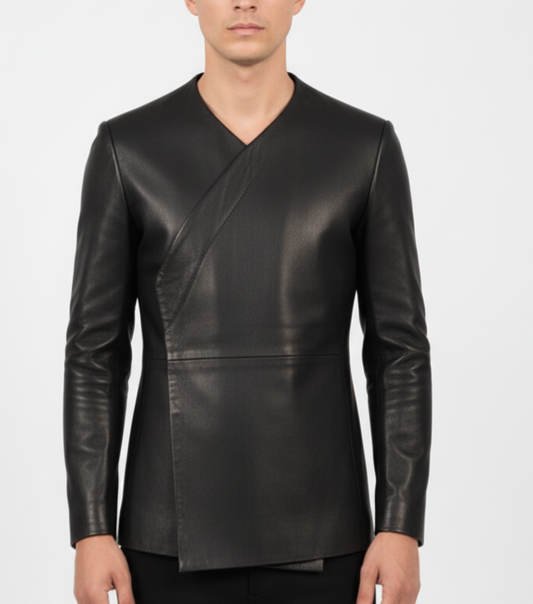 Peter Firth Dominick Hide Coat