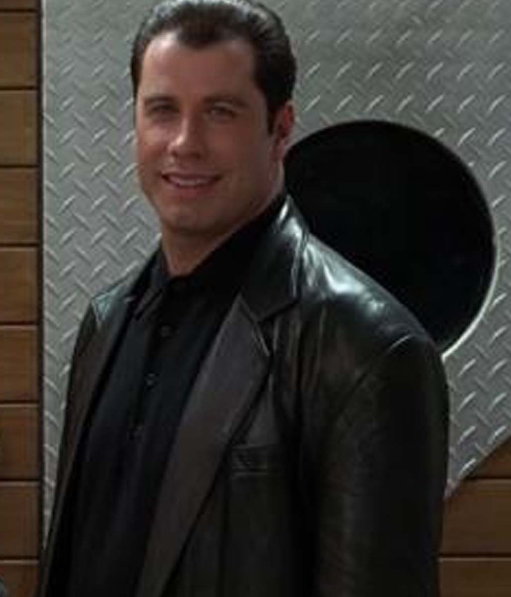 Chili Palmer Get Shorty John Travolta Leather Blazer