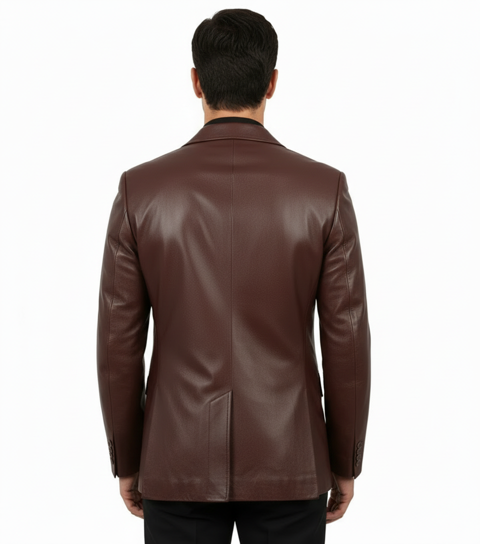 Goodfellas Henry Leather Blazer