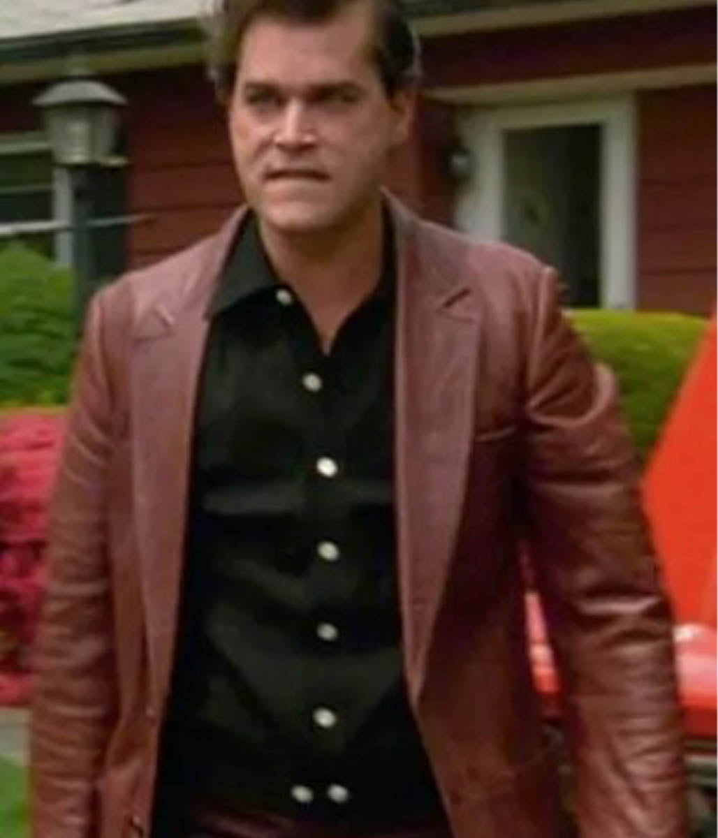 Ray Liotta Henry Hill Goodfellas Henry Leather Blazer