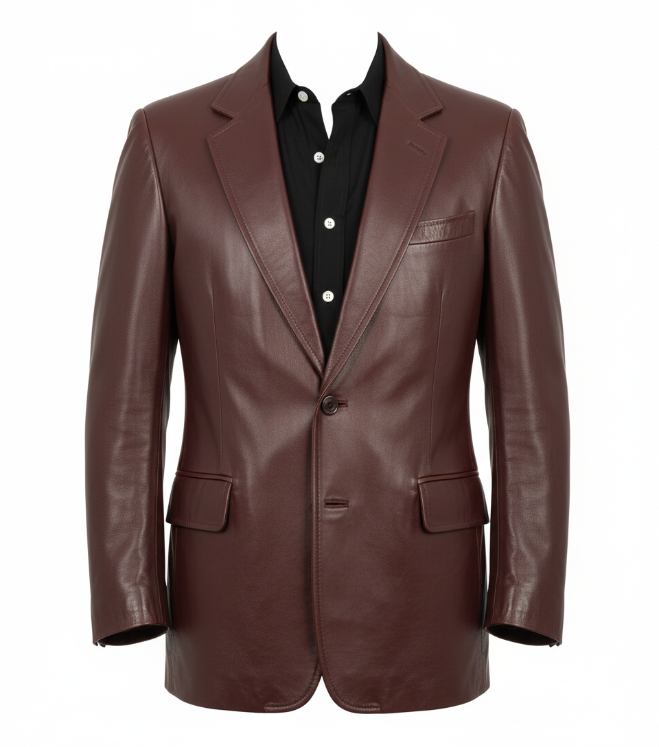 Goodfellas Henry Leather Blazer