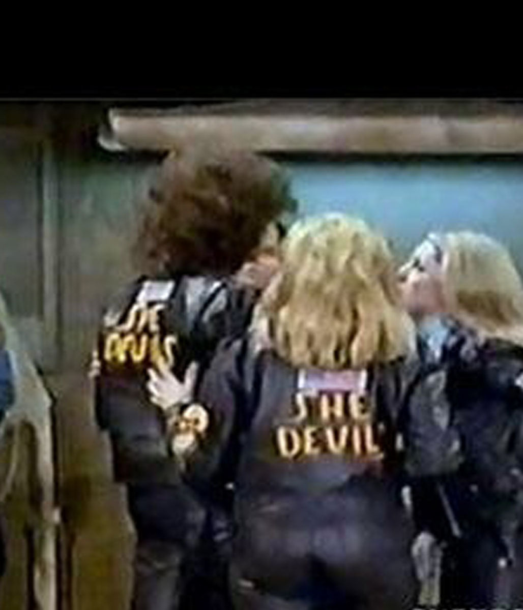 Fonzie vs. The She Devils Happy Days Leather Jacket