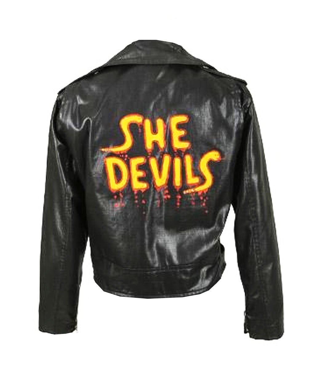 Fonzie vs. The She Devils Happy Days Leather Jacket