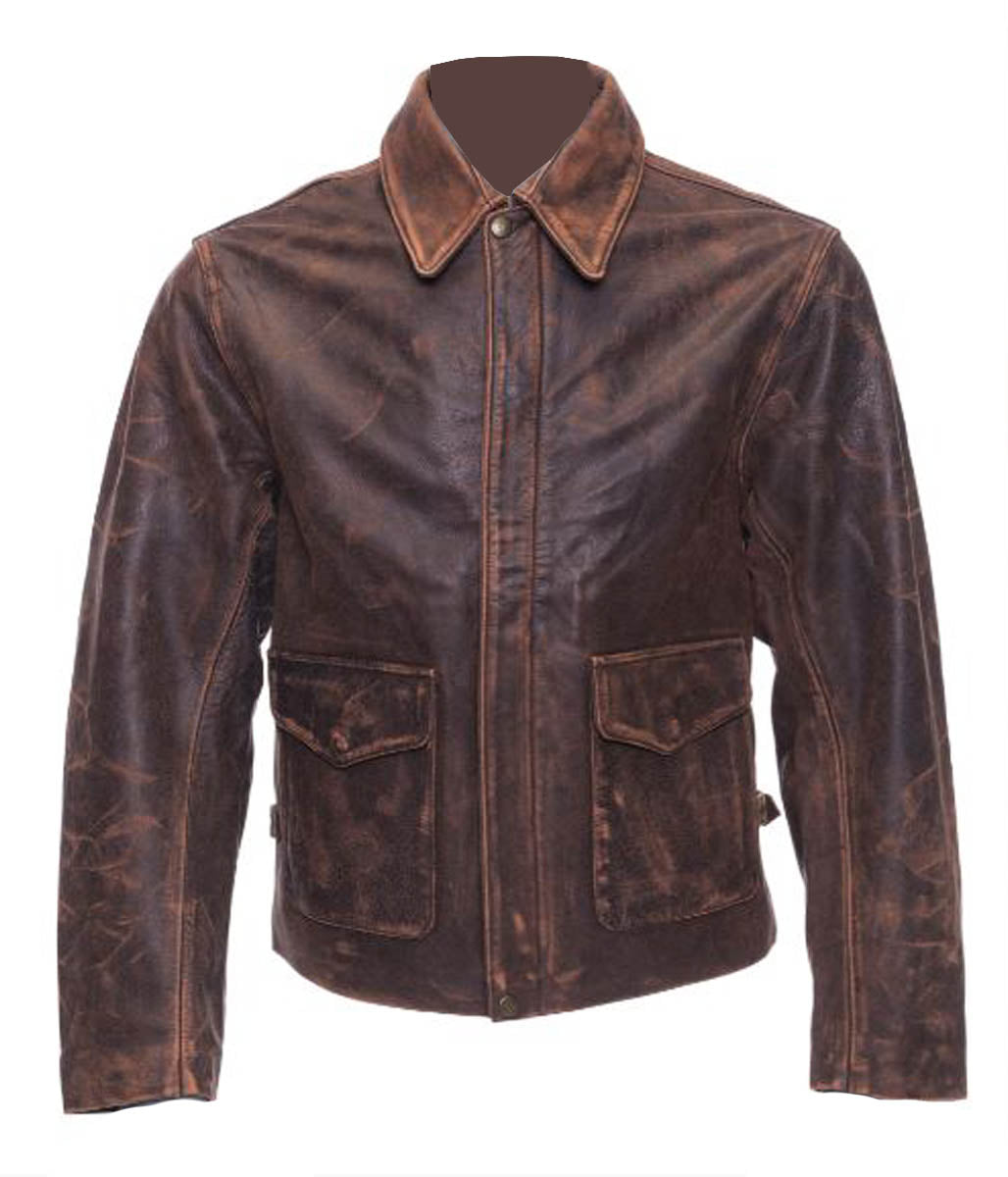Kingdom of the Crystal Skull Harrison Ford Indiana Jones Leather Jacket