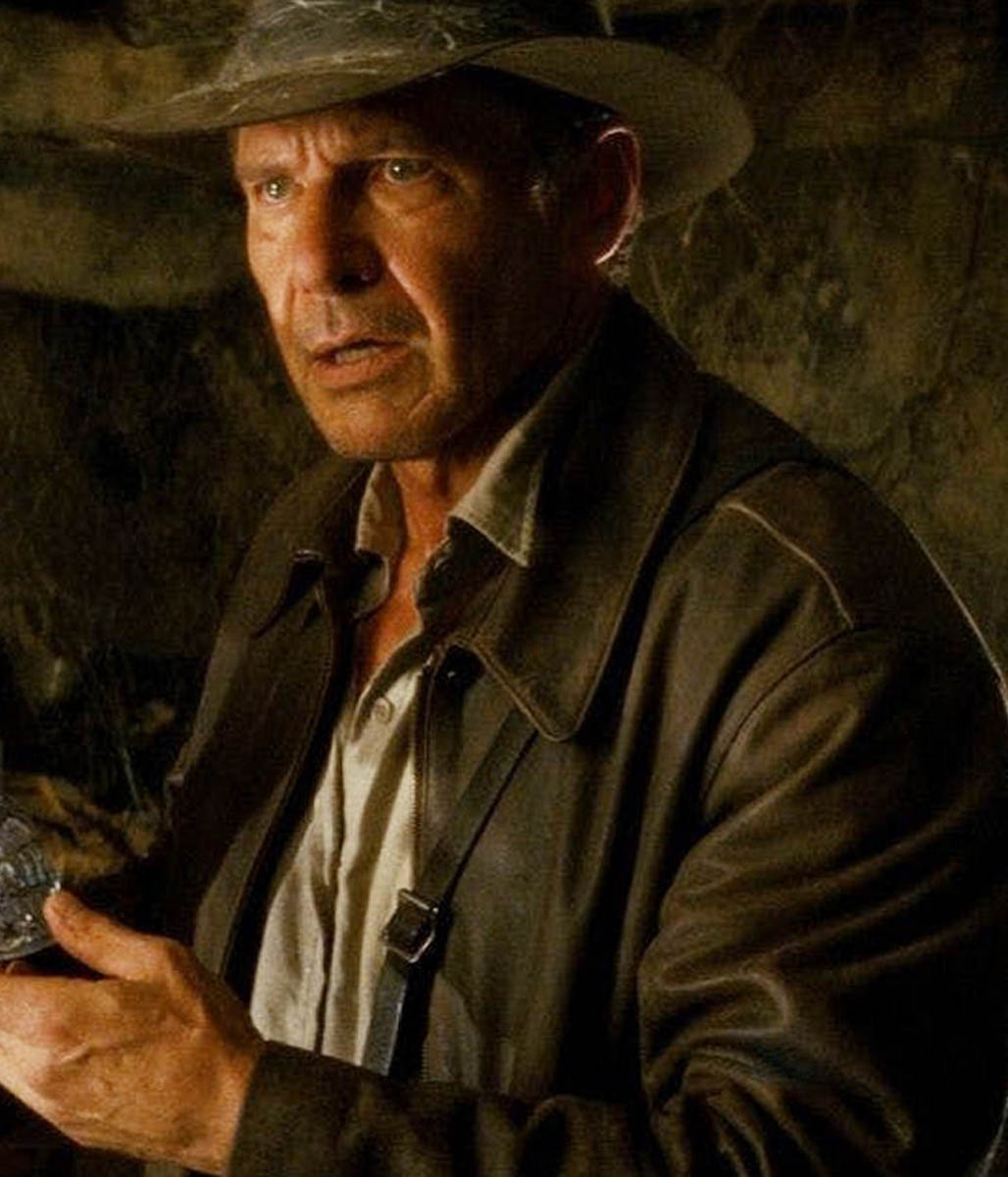 Kingdom of the Crystal Skull Harrison Ford Indiana Jones Leather Jacket