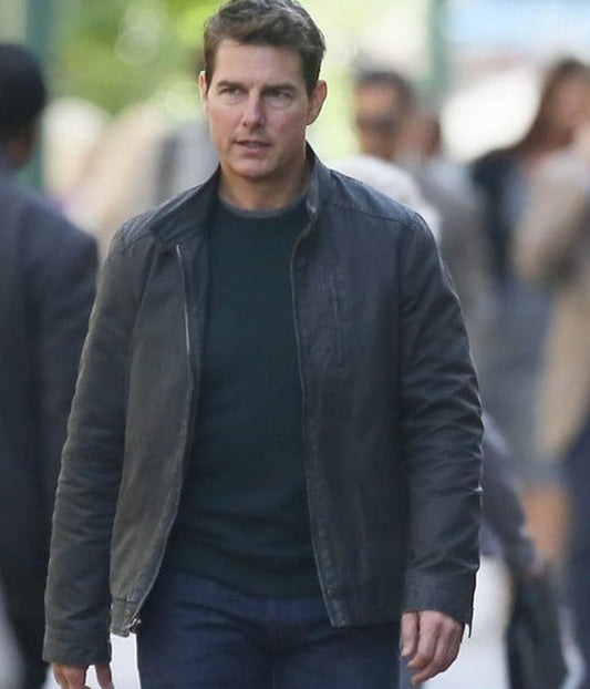 Tom Cruise Jack Reacher Never Go Back Leather Jacket