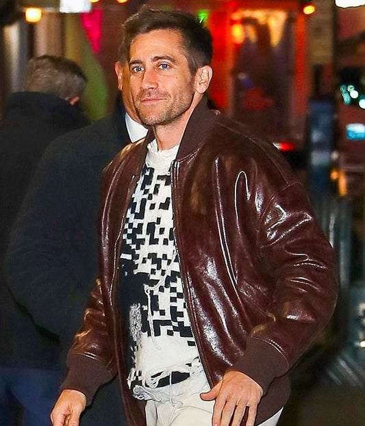 Roadhouse Inspired Jake Gyllenhaal Leather Jacket