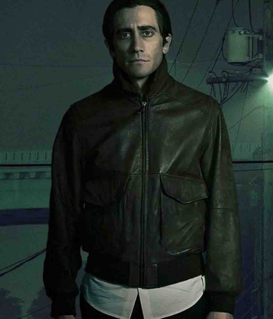 Lou Bloom Brown Jake Gyllenhaal Nightcrawler Leather Jacket