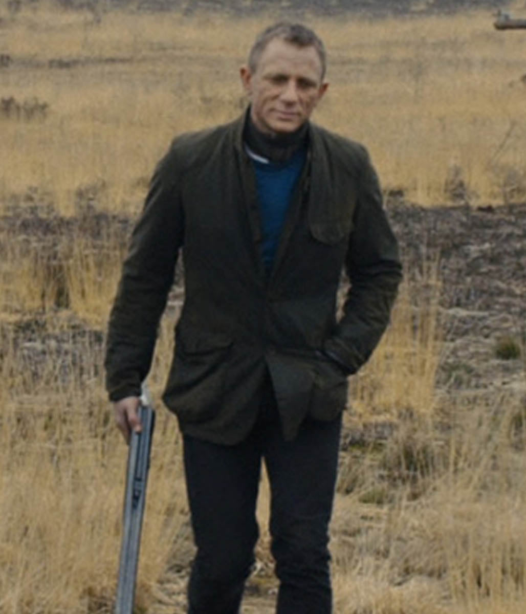 Daniel Craig James Bond Skyfall Coat
