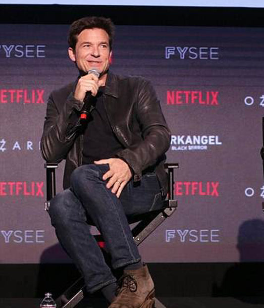 Jason Bateman Black Leather Jacket