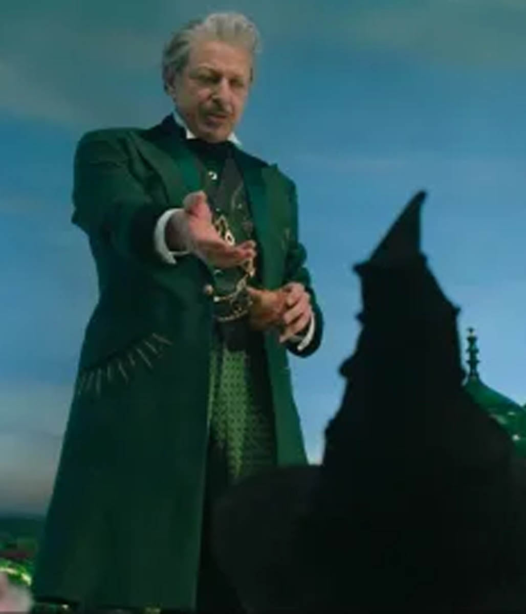 Jeff Goldblum Wicked Wizard of Oz Coat
