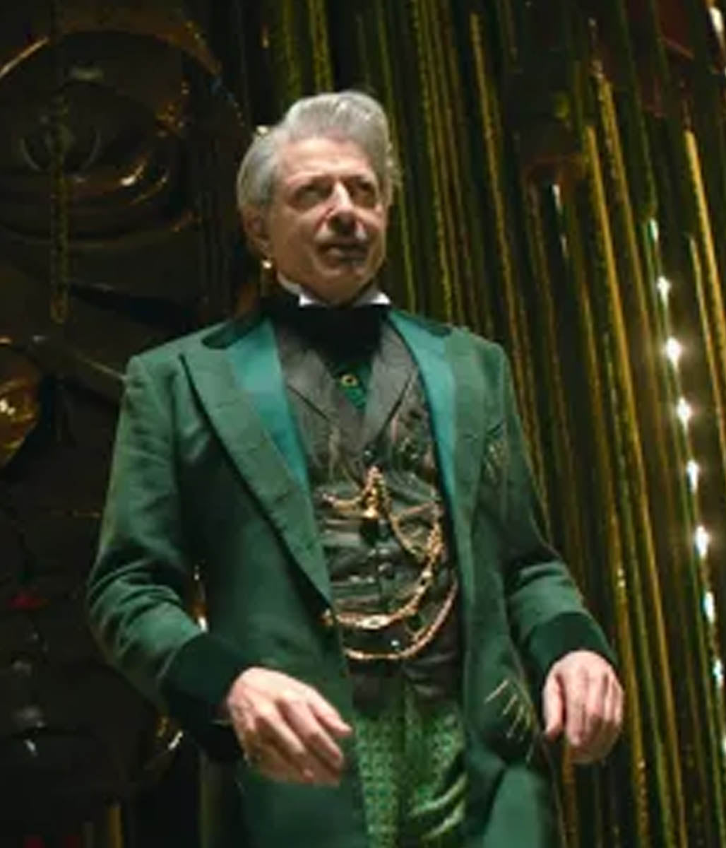 Jeff Goldblum Wicked Wizard of Oz Coat
